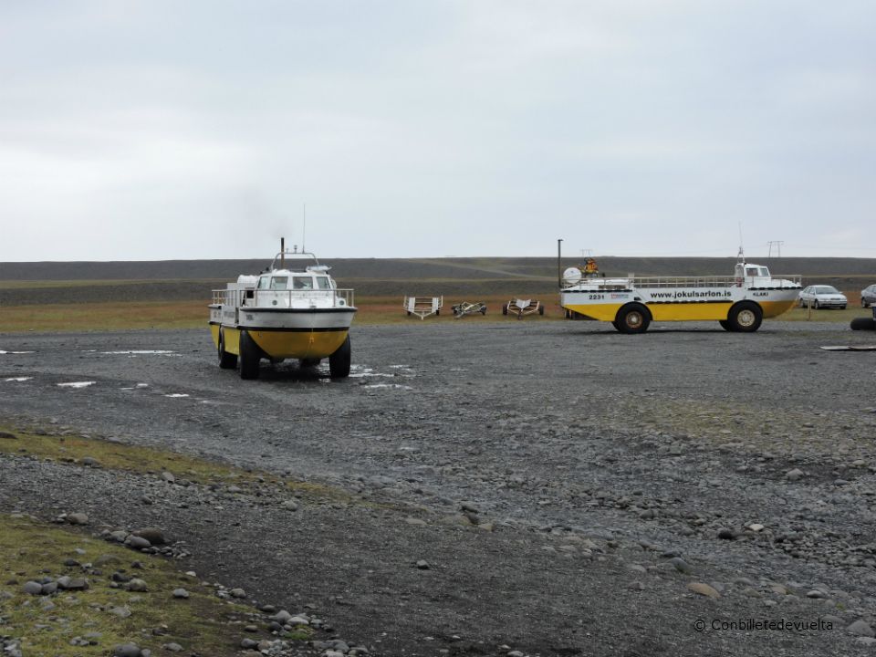 Botes amfibios Jokursarlón consejos para viajar a Islandia