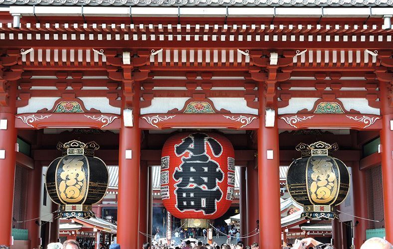 lugares que ver en Japón: Templo Senso Ji, en Tokyo