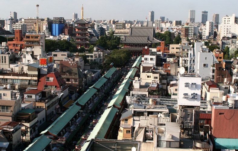 lugares que ver en Japón: el barrio de Asakusa, en Tokyo