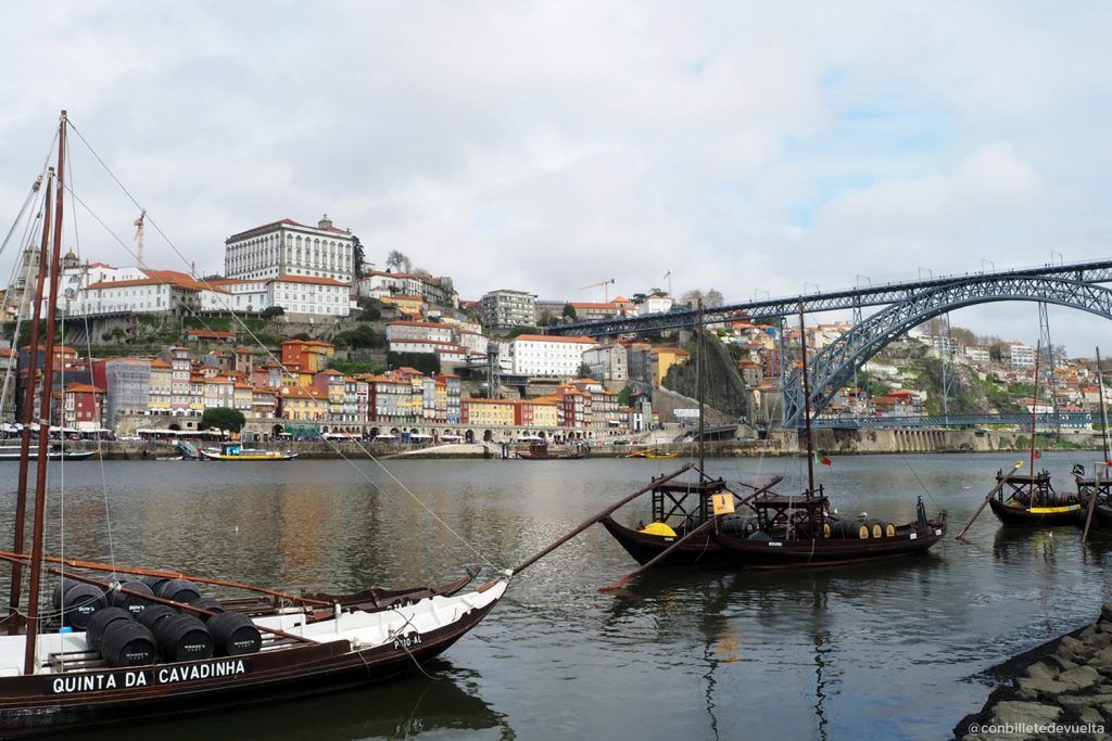 Vistas de Oporto desde Vilanova de Gaia