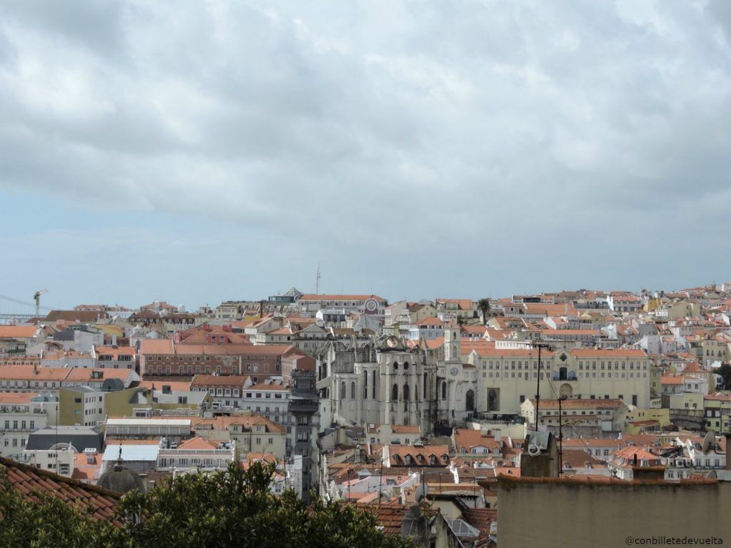 Mirador de Santa Lucía, en Lisboa