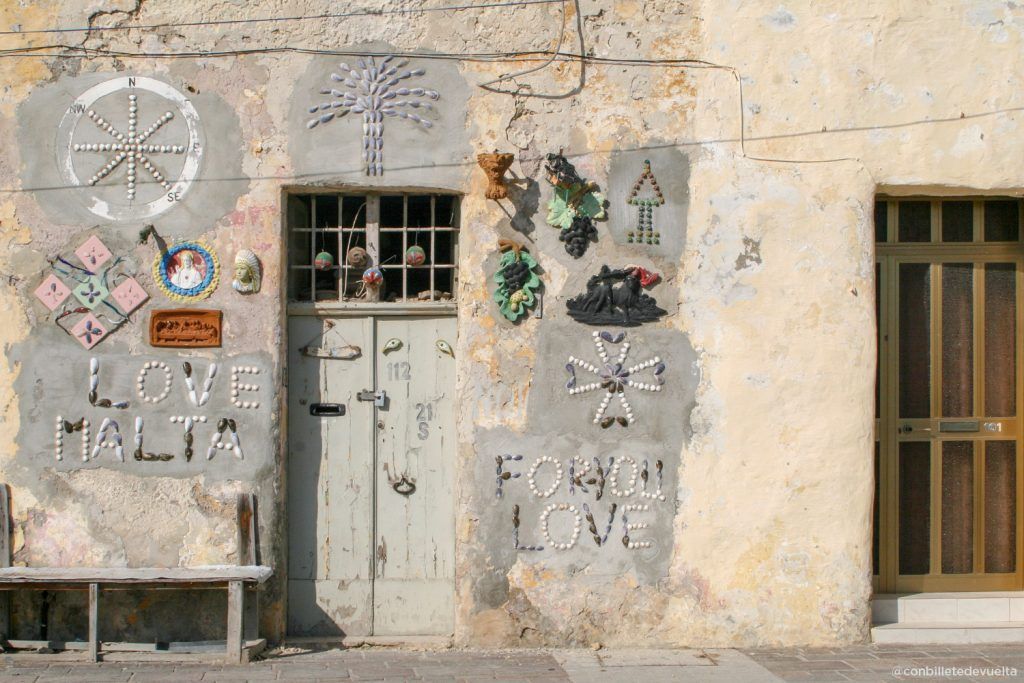 Una de las casas de Marsaxlokk