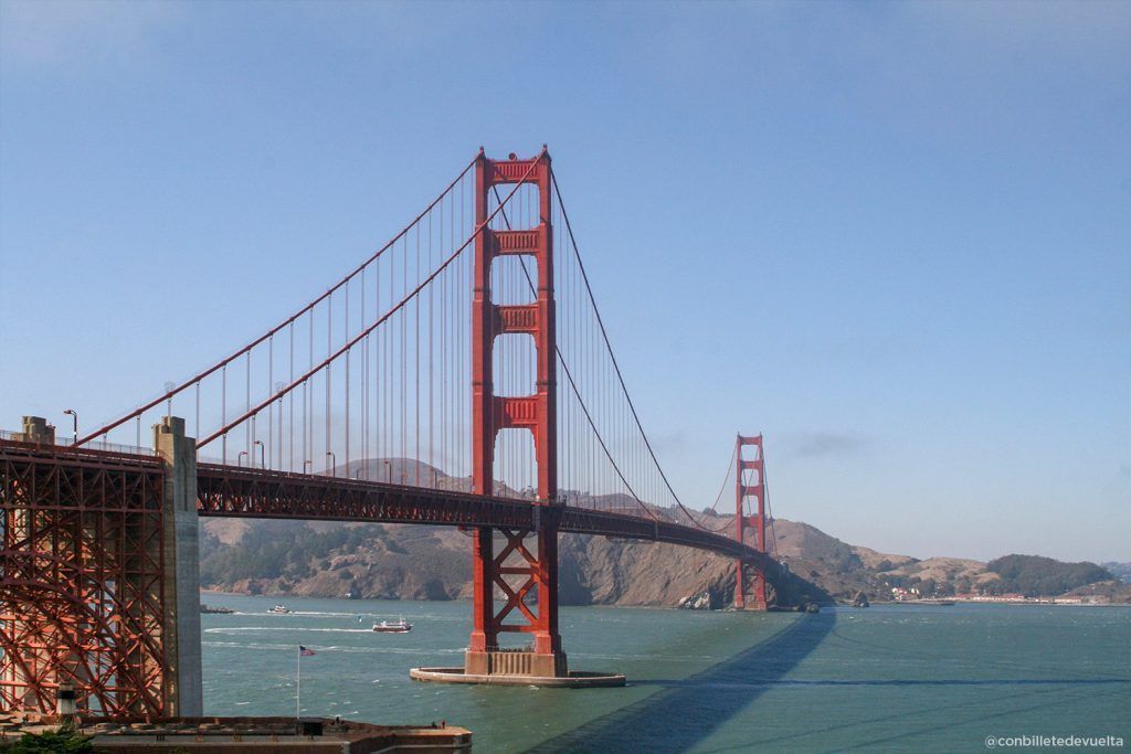 El Puente Golden Gate desde Fort Point